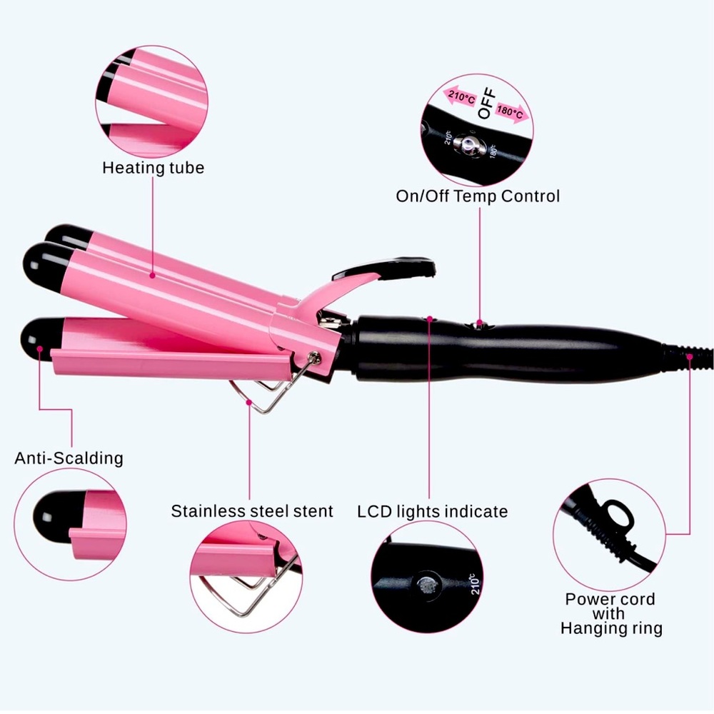 Too4ever curling iron